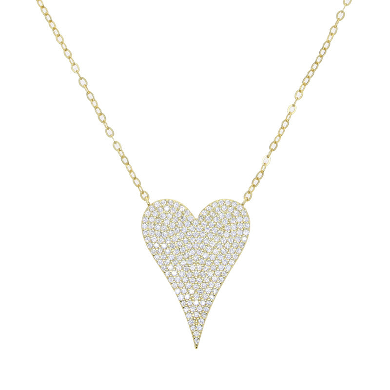 Women's Fashion Personality Heart Temperamental Necklace