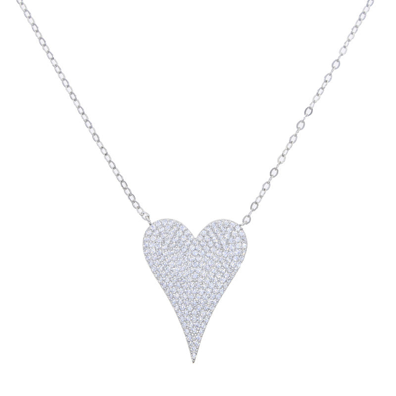 Women's Fashion Personality Heart Temperamental Necklace