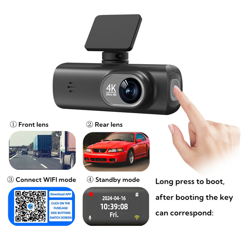 V22 HD Double Record Tachograph