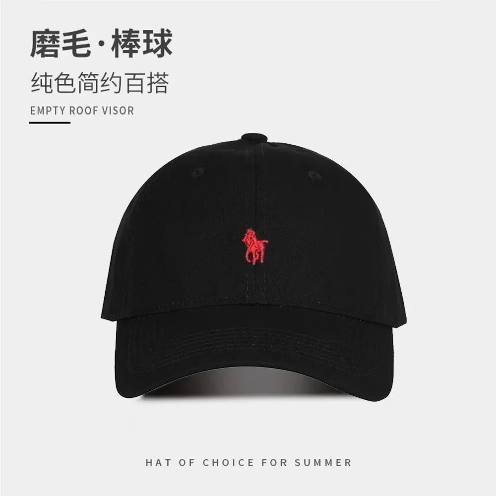 Unisex Baseball Cap Fashion Women's Hats Cotton Dad Polo Embroidery Cap Casual Men's Baseball Caps Soft Breathable Golf Sun Cap.
