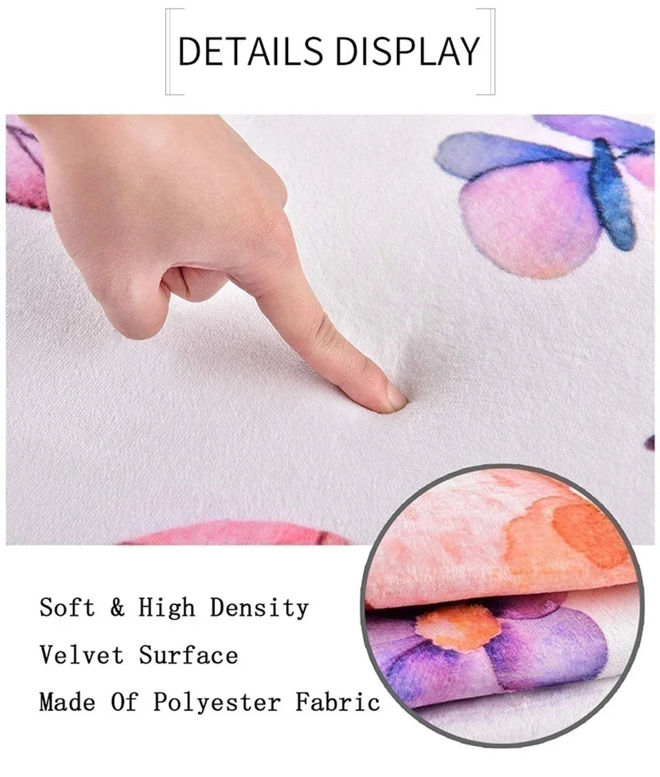 Japanese Style Printed Carpet Living Room Home Decor Sofa Table Rug Anti Slip Chair Cushion Lounge Mat Picnic Camping Ar