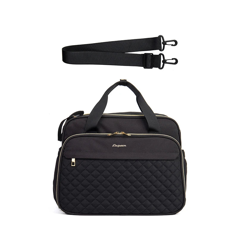 LEQUEEN Baby Diaper Bag Large Capacity Bag for Moms Baby Stroller Organizer Travel Mother Maternity Bags for Baby Women Handbag