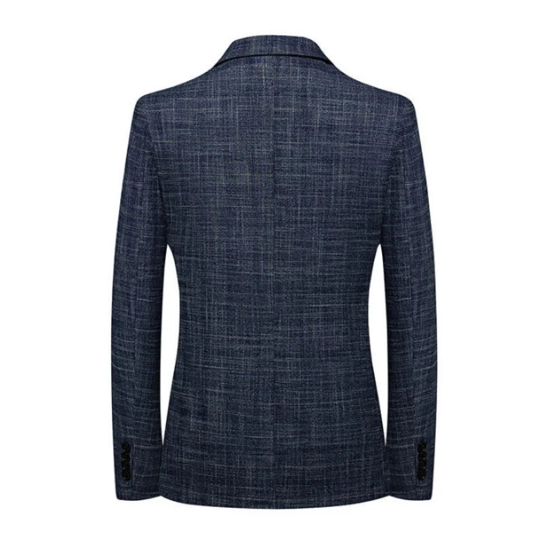 2025 Men's Slim Fit Business Casual Blazer High Quality Fashion All-in-One Banquet Korean Style Handsome Trend for All Seasons