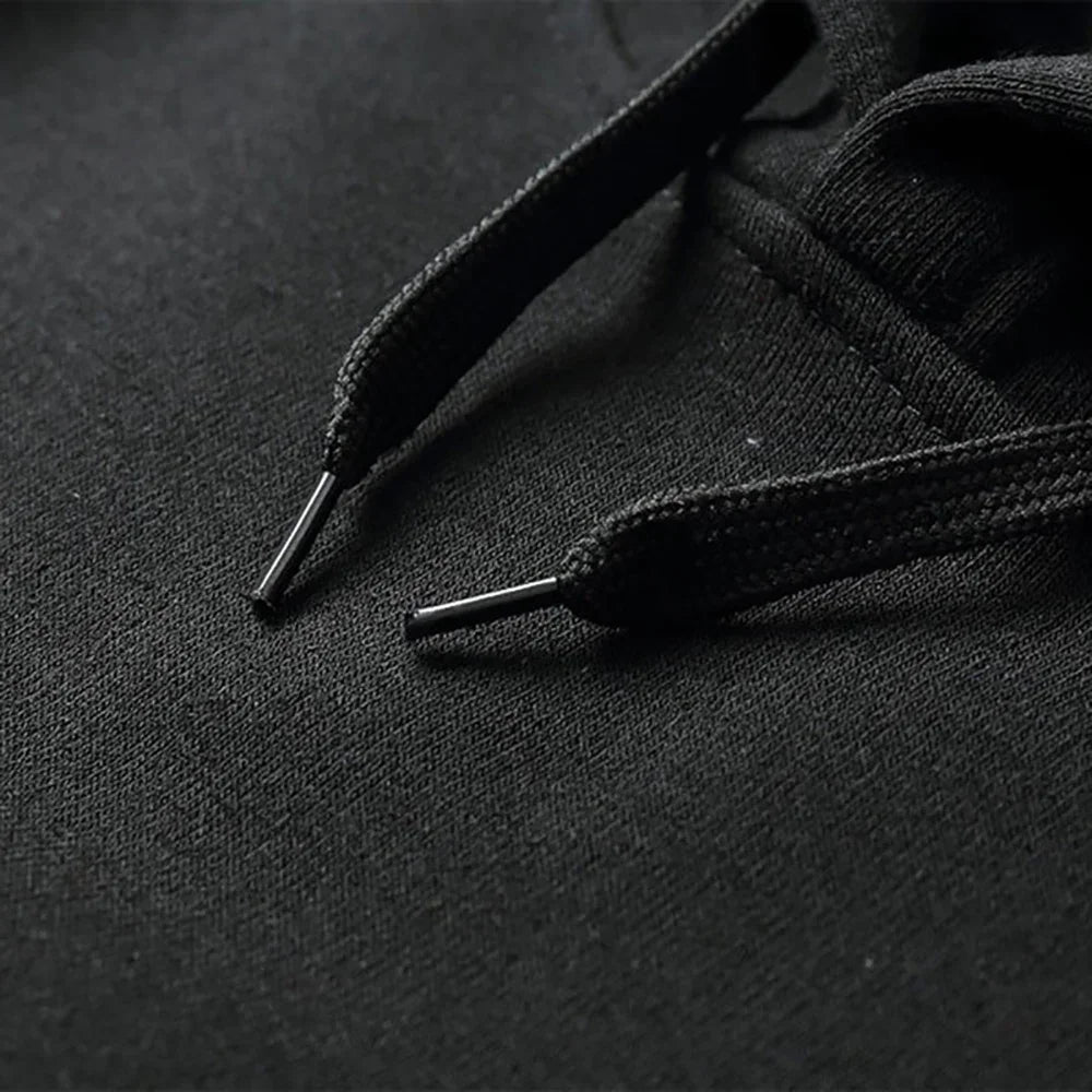 KING Printed Hoodies Suit Men's Casual Sweatershirts Pants Set Fashion Fleece Autumn Winter Jogging Pullover Sweatpants Clothing