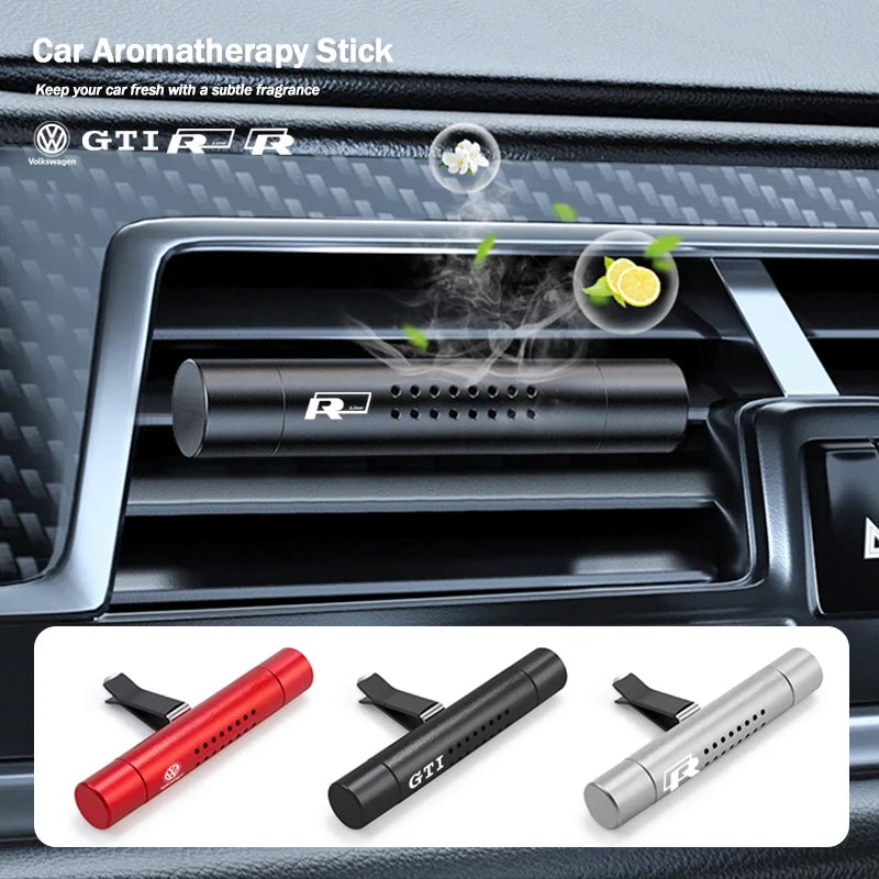 Car Interior Air Vent Perfume Clip Diffuser Aromatherapy Stick For VW GTI Polo Golf Passat Tiguan Arteon Touareg CC Taigo Caddy