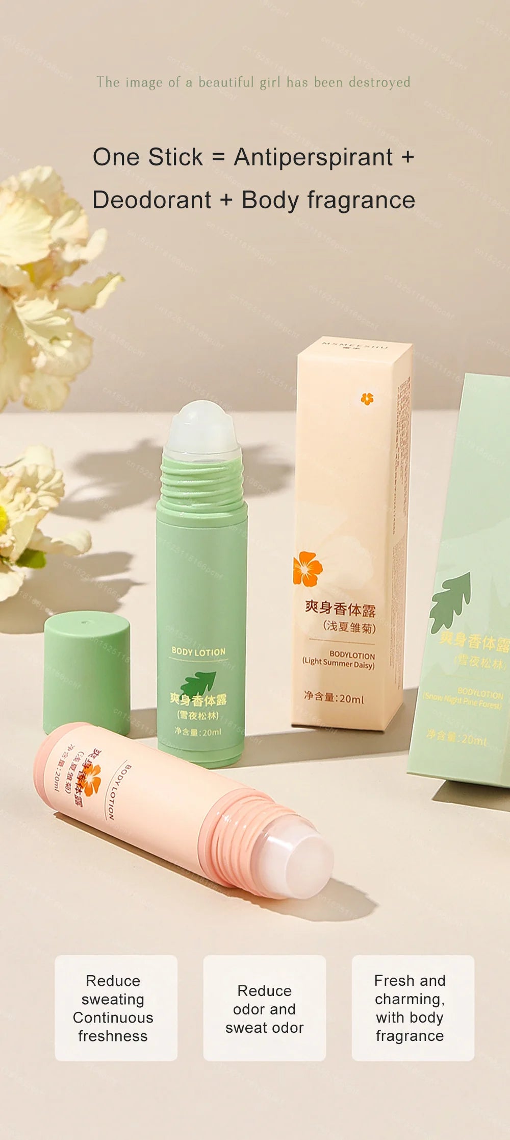 Portable Solid Perfume Stick Fragrances Women Men Solid Balm Mild Long Lasting Aroma Deodorant Fragrance Body Antiperspirant