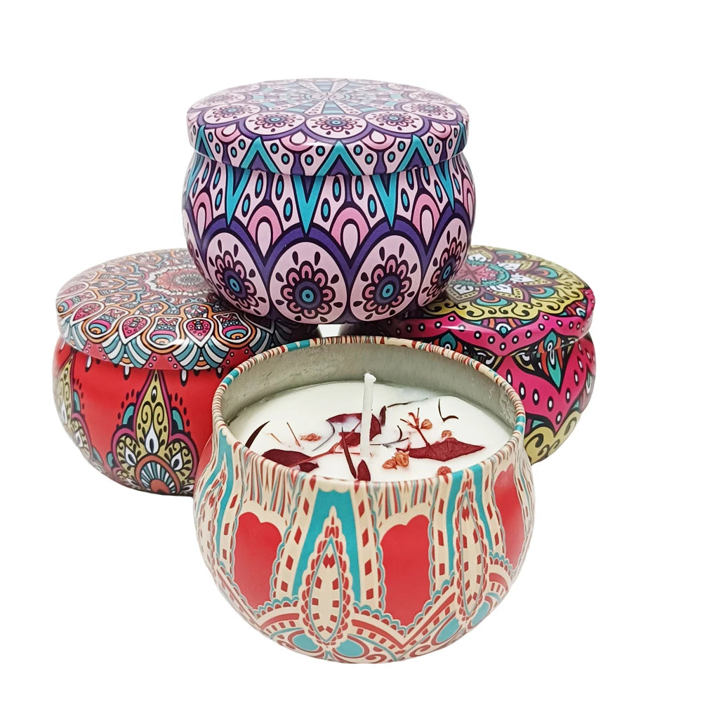 Aromatherapy Candle Gift Set for Women - Scented Home Decor & Pampering Present for Women's Day, Birthday, Bridesmaid