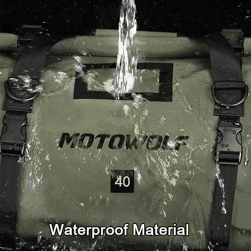 Waterproof Motorcycle Bag For K-TM 1290 BMW Yamaha 40/66L Large Capacity Outing Storage Package Moto Luggage Tailpack