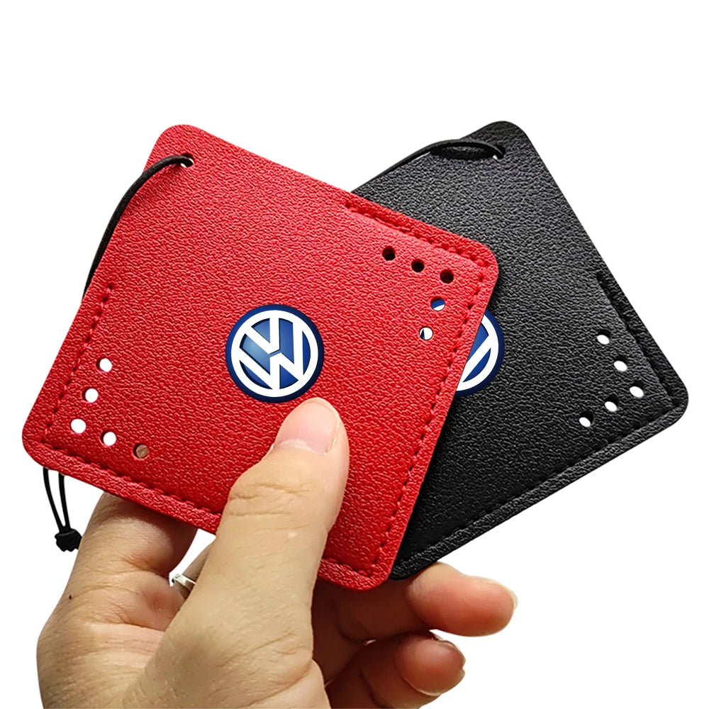 Car Air Freshener Rearview Mirror Pendant Aromatherapy Sachet For Volkswagen VW Polo GTI Bora Rline Jetta Golf 7 8 Tharu Tiguan