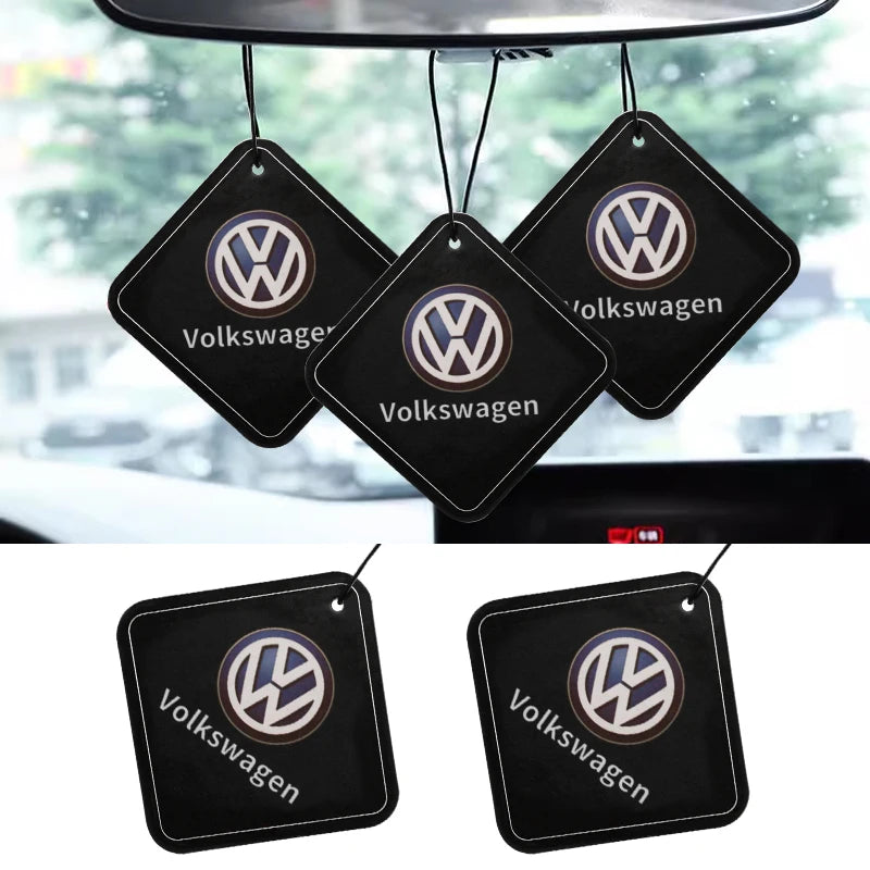 Car Air Freshener Auto Interior Perfume Rearview Mirror Pendant Accessory For Volkswagen Polo Passat B5 B6 B7 T4 T5 Golf Tiguan