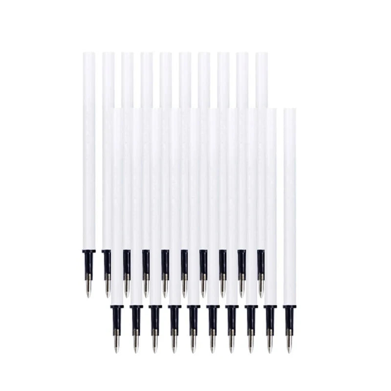 0.5mm Retractable Erasable Gel Pens Set with Refills Black Blue Gel Ink Built-in Eraser Office Supplies Exam Stationery Kit