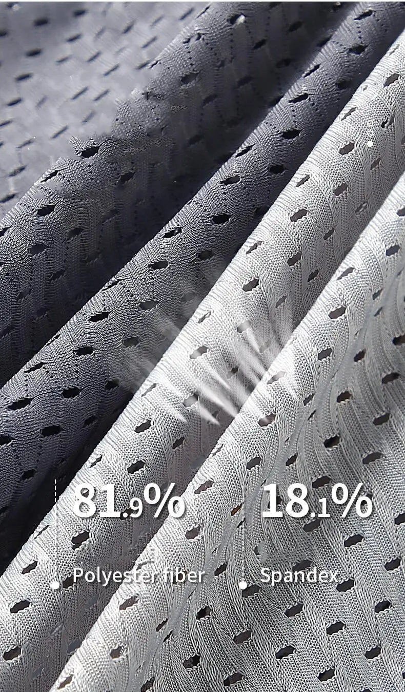 Breathable Mesh Youth Boxer Shorts Letter Print Belt Mens Underwear UltraThin Quick Drying Underpants Seamless Male Boxer Briefs