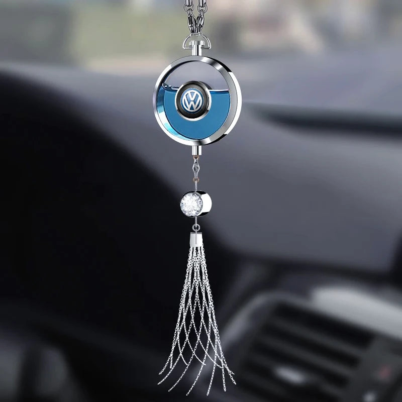 Car Perfume Pendant Air Freshener Hanging Diffuser For VW GTI R line Polo Golf Passat Tiguan Arteon T-ROC Taigo CC Jetta Beetle