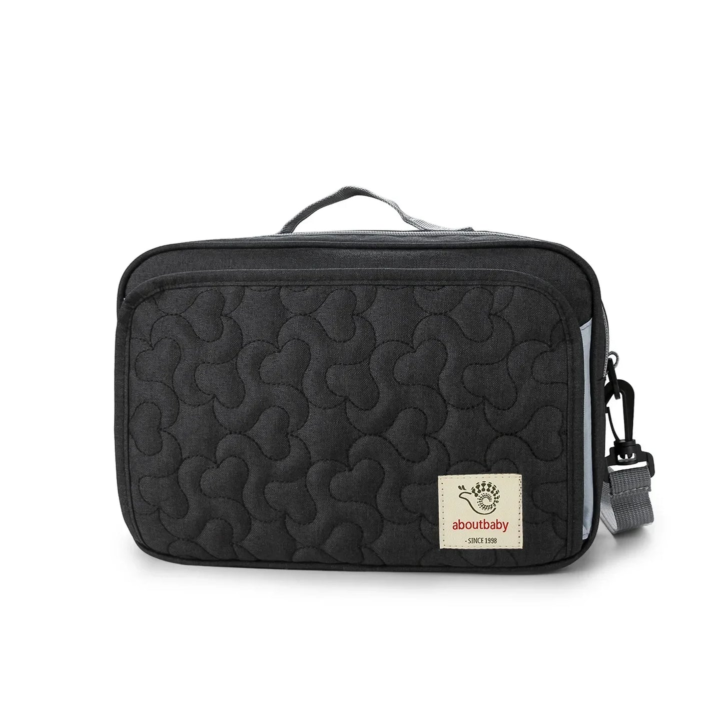 2024 Mommy with Baby Outdoor Travel New Waterproof Printed Cart Bag Storage Hanging Bag Diaper Bag Mommy Bag