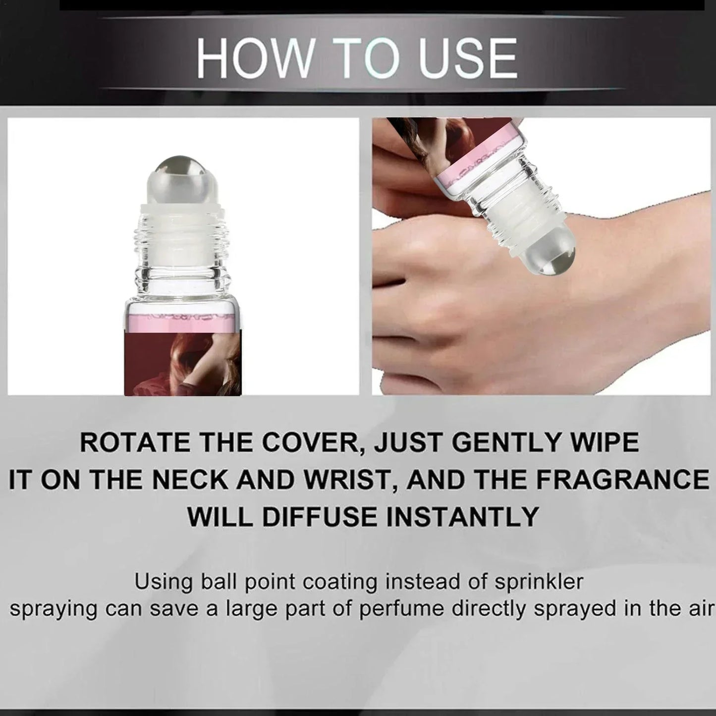 30min+Long Lasting Perfume Pheromone Perfume to attract men Intimate Partner Stimulates Flirtation Womens Portable Body Perfume