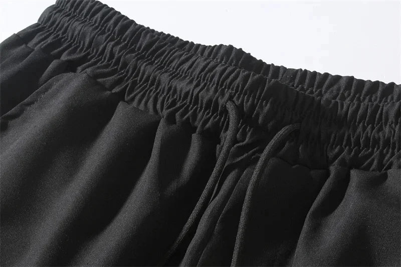 New Cargo Pants Men's Loose Straight sports Clothing Solid color sweatpants Large size Joggers Woven pants Casual Male Trousers