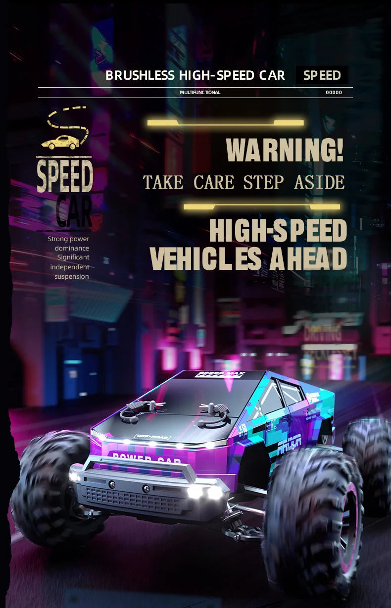 Dazzling Rc Cars Full-Scale Drift Racing Cross-Country High-Speed Remote Control Car Boy Electric Remote Control Toy Car Gift