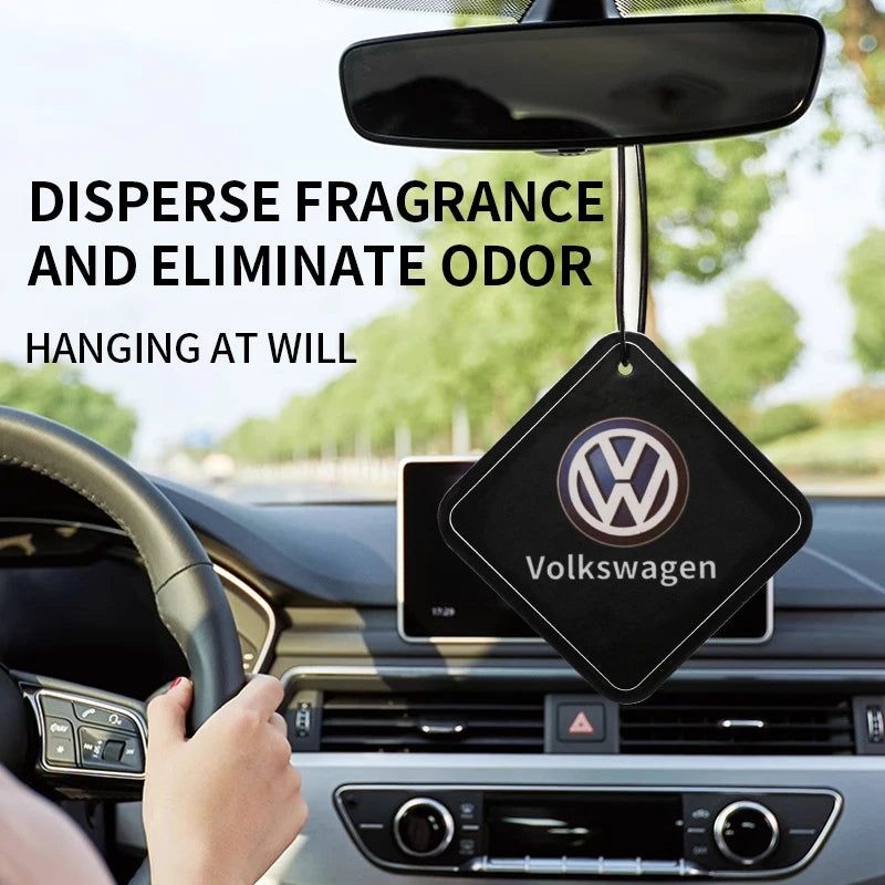 Car Air Freshener Auto Interior Perfume Rearview Mirror Pendant Accessory For Volkswagen Polo Passat B5 B6 B7 T4 T5 Golf Tiguan