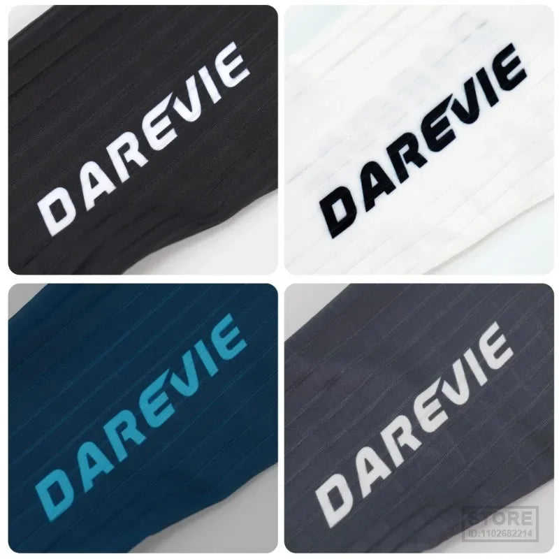 Pro DAREVIE Cycling Socks Aero Sock High Speed Sports For Men Anti-slip Breathable Athletic Moisture Control