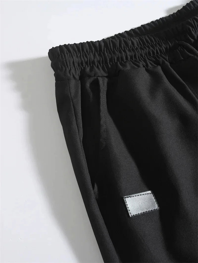 New Cargo Pants Men's Loose Straight sports Clothing Solid color sweatpants Large size Joggers Woven pants Casual Male Trousers