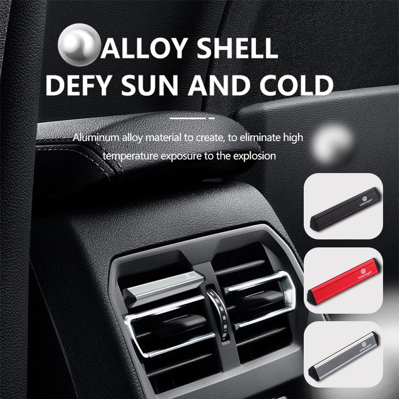For Volkswagen VW Car Aroma Diffuser Air Fresheners Vent Perfume Fragrance Passat Golf 4 5 6 Tiguan Polo Scirocco Jetta CC