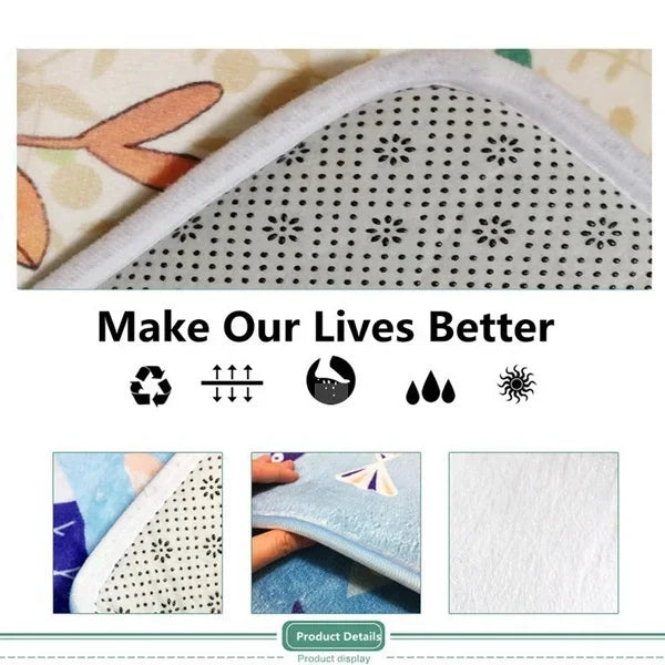 Japanese Style Printed Carpet Living Room Home Decor Sofa Table Rug Anti Slip Chair Cushion Lounge Mat Picnic Camping Ar