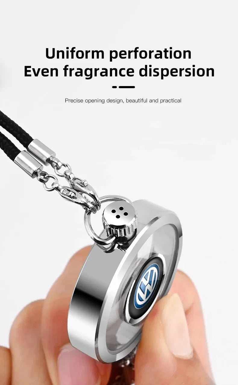 Car Air Freshener Hanging Pendant Rearview Mirror Fragrance Ornament For VW Polo Passat Touran Tiguan Golf Jetta GTI Transporter