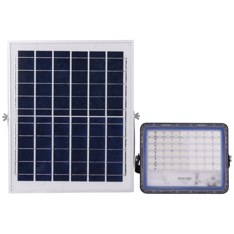 100W SMD 2835 108 LEDs Solar Powered Timing LED Flood Light with Remote Control, 100W