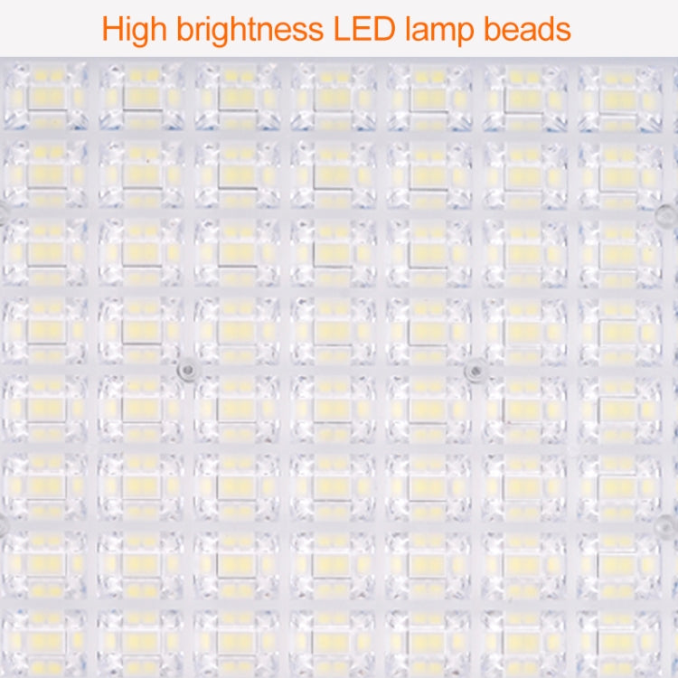 100W SMD 2835 108 LEDs Solar Powered Timing LED Flood Light with Remote Control, 100W