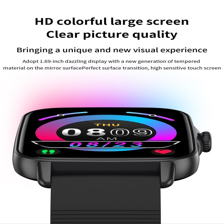 KT58 IP67 1.69 inch Color Screen Smart Watch