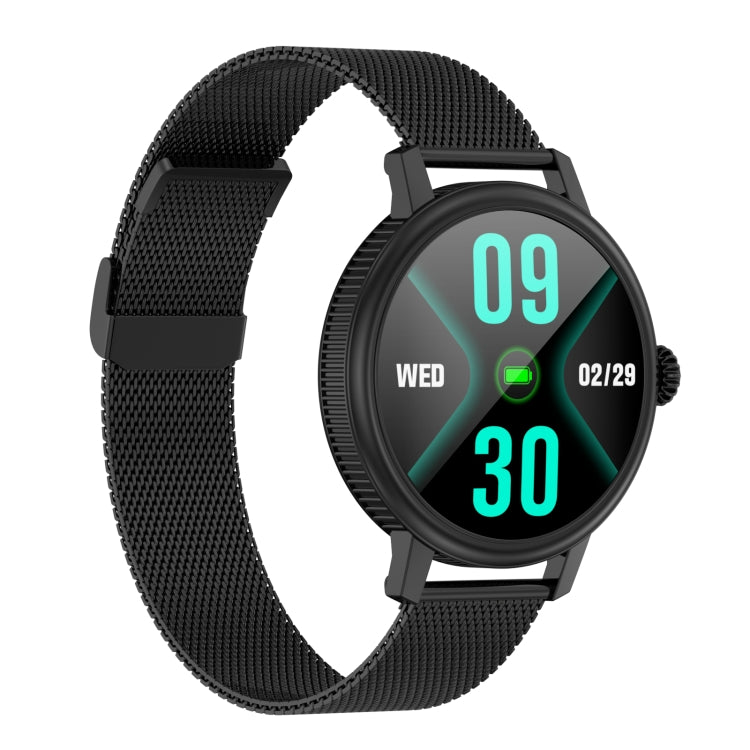 CF90 1.19 inch Steel Watchband Color Screen Smart Watch