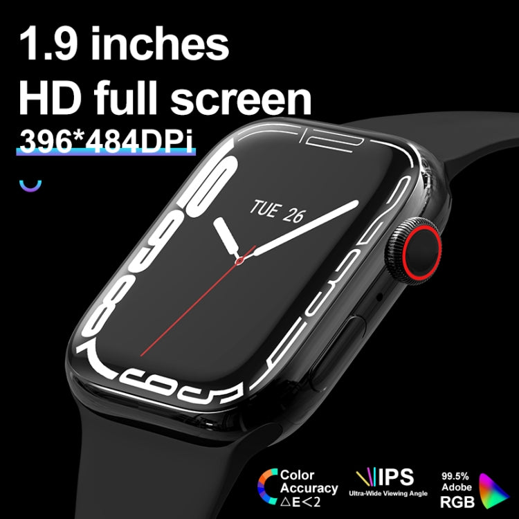 i13pro plus 1.9 inch Color Screen Smart Watch, Support Bluetooth Calling / Heart Rate Monitoring