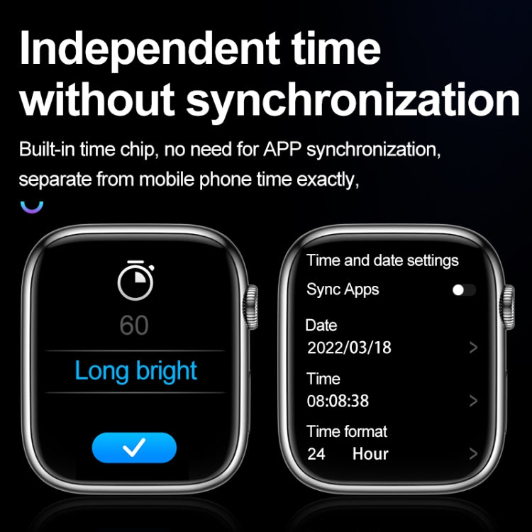 i13pro plus 1.9 inch Color Screen Smart Watch, Support Bluetooth Calling / Heart Rate Monitoring