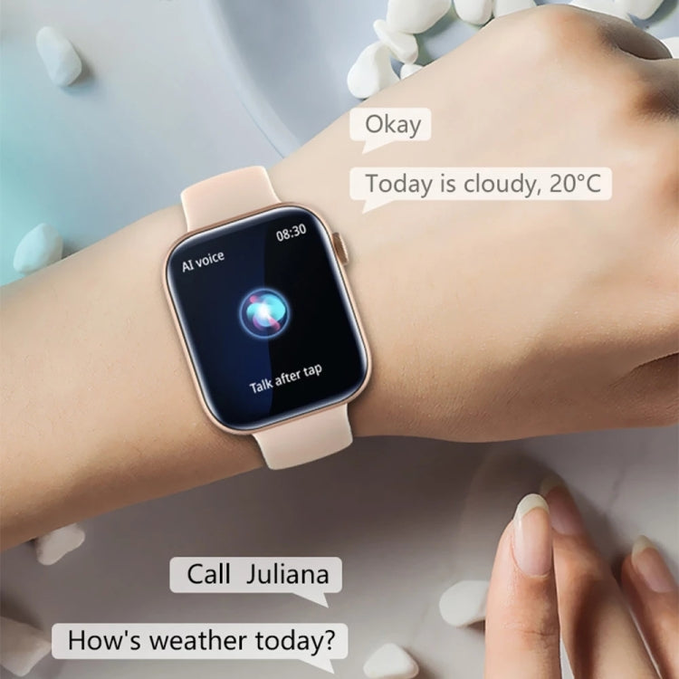 P45 1.8 inch Color Screen Smart Watch,Support Heart Rate Monitoring/Blood Pressure Monitoring