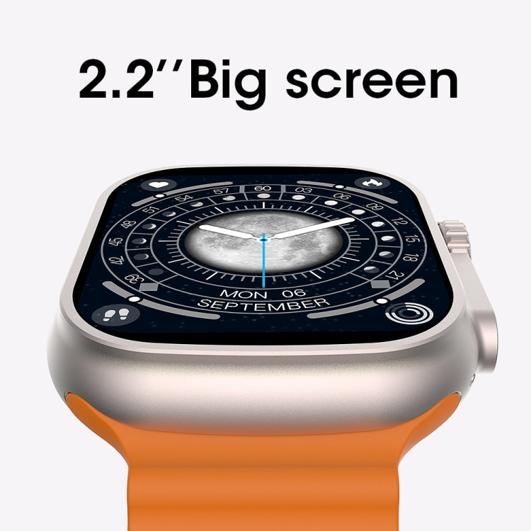 Ultra9 2.1 inch Color Screen Smart Watch,Support Heart Rate Monitoring / Blood Pressure Monitoring