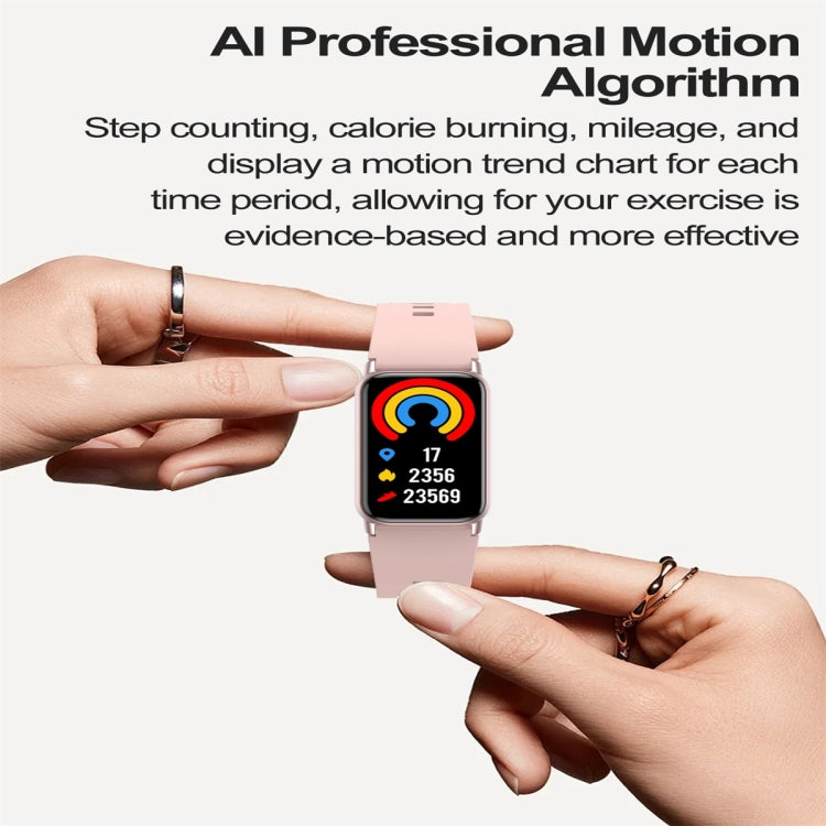 TK72 1.47 inch Color Screen Smart Watch, Support Heart Rate / Blood Pressure / Blood Oxygen / Blood Sugar Monitoring