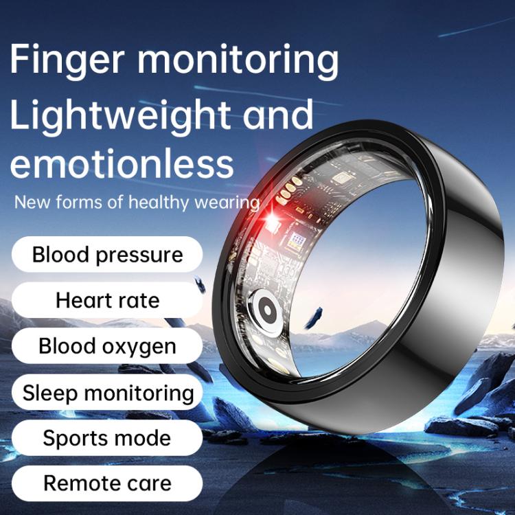 R1000 SIZE 11 Smart Ring, Support Heart Rate / Blood Oxygen / Sleep / Multiple Sports Modes