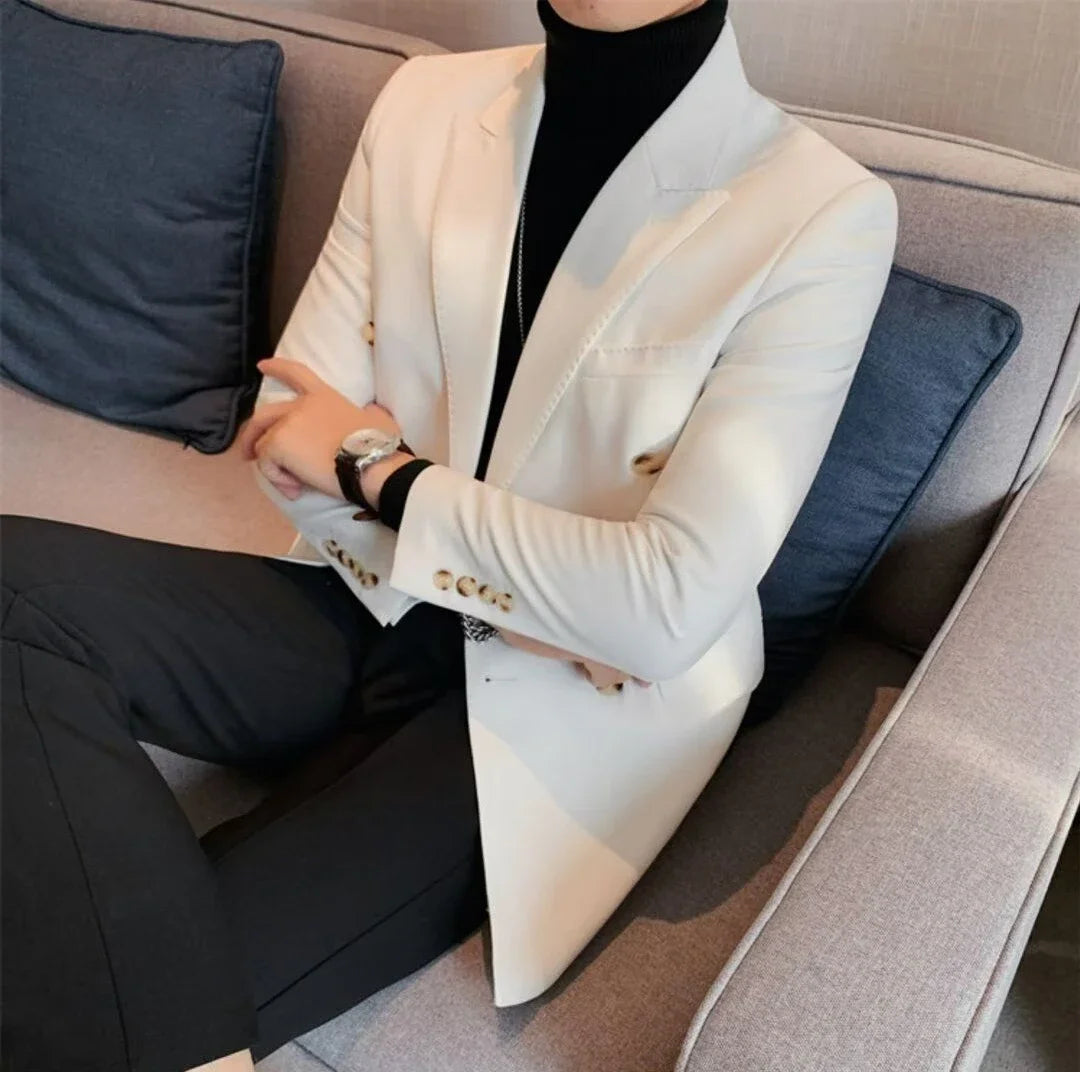 Spring Autumn Men's Jackets Solid Color Trend 2024 Male Coats Original Brands Y2k Luxury Designer Joker Clothing Fashion Cold