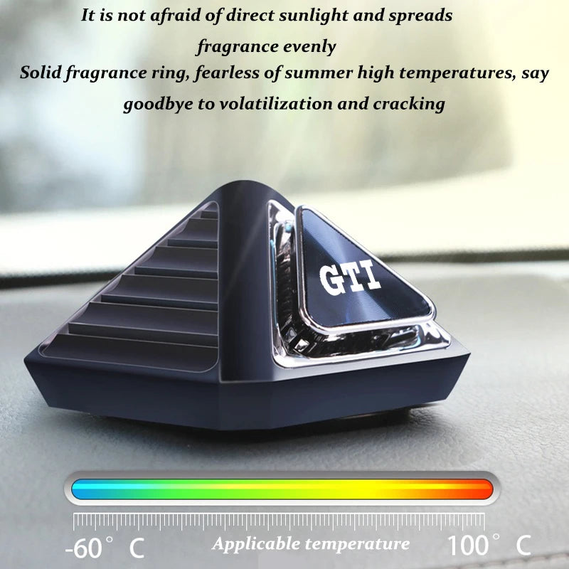 Car Air Freshener Solid Beech Wood Long-Lasting Fragrance Car Diffuser For Volkswagen VW GTI Golf 5 6,MK3 MK4 Polo Passat Tiguan