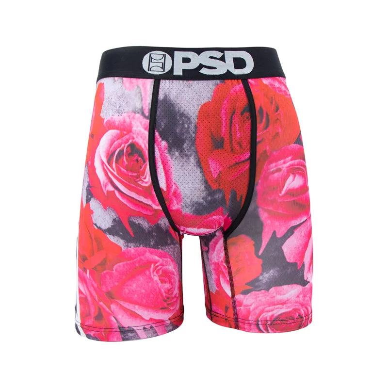 Sexy Men Underwear Boxers Breathable Mens Boxershorts Men's Panties Underpants Plus Size Fashion Print Man Boxers Briefs Trunks