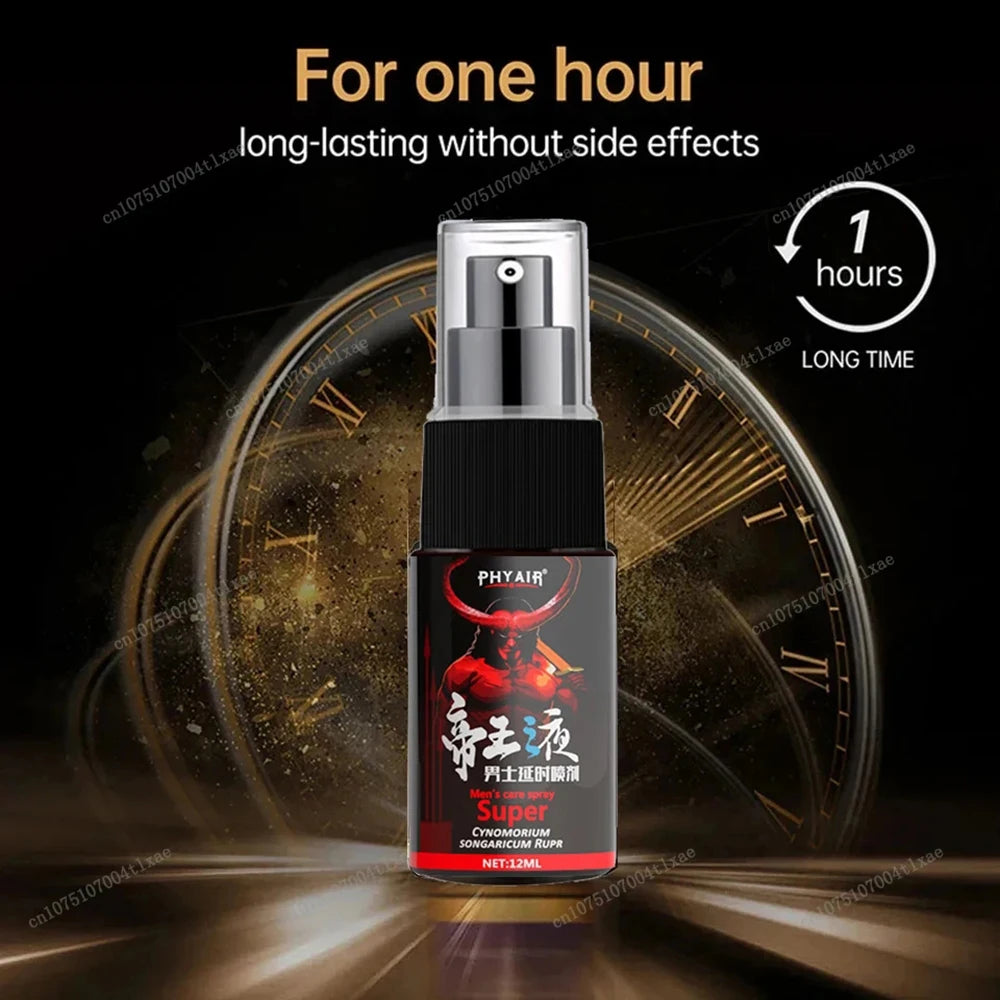 Men's delay time spray
