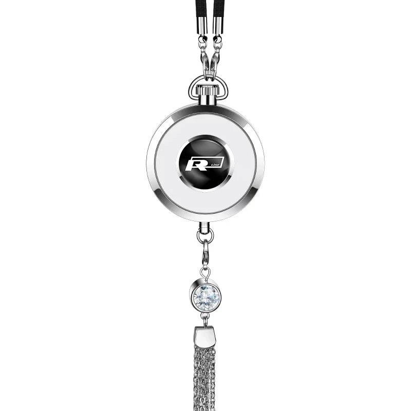 Car Perfume Pendant Air Freshener Hanging Diffuser For VW GTI R line Polo Golf Passat Tiguan Arteon T-ROC Taigo CC Jetta Beetle
