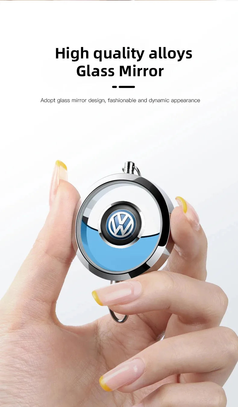 Car Air Freshener Hanging Pendant Rearview Mirror Fragrance Ornament For VW Polo Passat Touran Tiguan Golf Jetta GTI Transporter