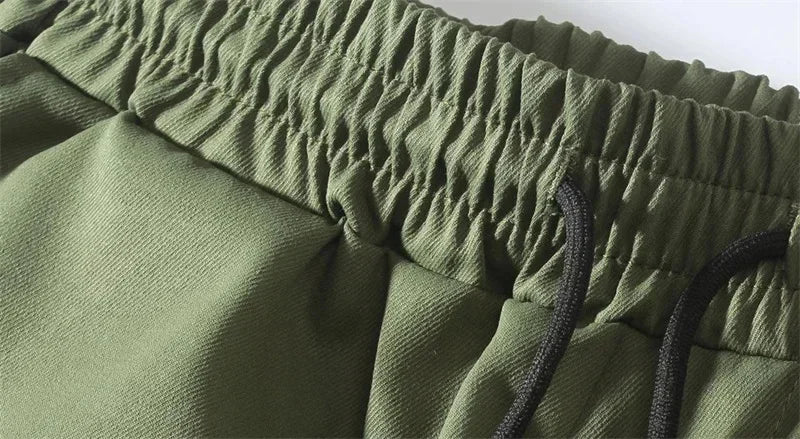 New Cargo Pants Men's Loose Straight sports Clothing Solid color sweatpants Large size Joggers Woven pants Casual Male Trousers