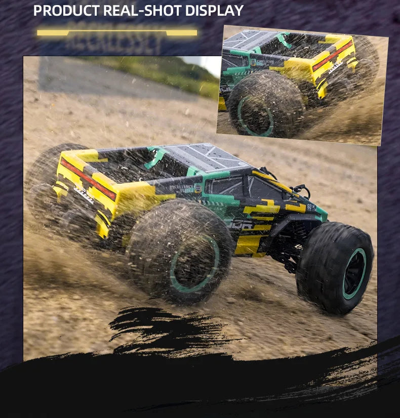 Dazzling Rc Cars Full-Scale Drift Racing Cross-Country High-Speed Remote Control Car Boy Electric Remote Control Toy Car Gift
