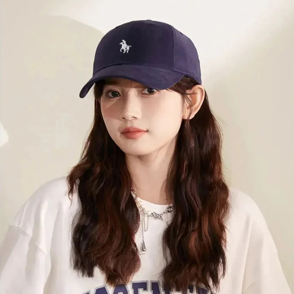 Unisex Baseball Cap Fashion Women's Hats Cotton Dad Polo Embroidery Cap Casual Men's Baseball Caps Soft Breathable Golf Sun Cap.