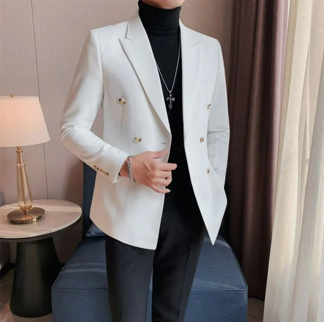 Spring Autumn Men's Jackets Solid Color Trend 2024 Male Coats Original Brands Y2k Luxury Designer Joker Clothing Fashion Cold