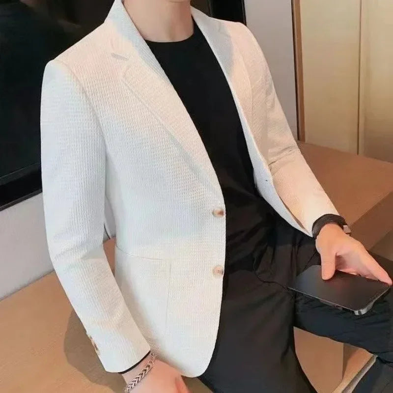 Slim Fit Male Coats High Quality Men's Jackets Trendy Stylish Fast Delvery Y2k Casual Korean Reviews Many Cheap Sale Vintage