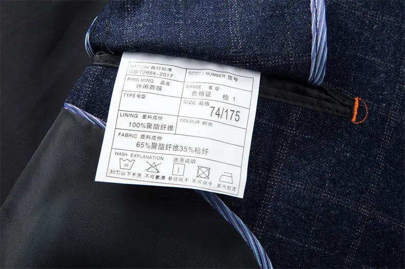 Men's Business Suit 2025 Fashionable Handsome Loose Fit Middle-Aged Father's Coat Casual Elegant Style for Mature Gentlemen