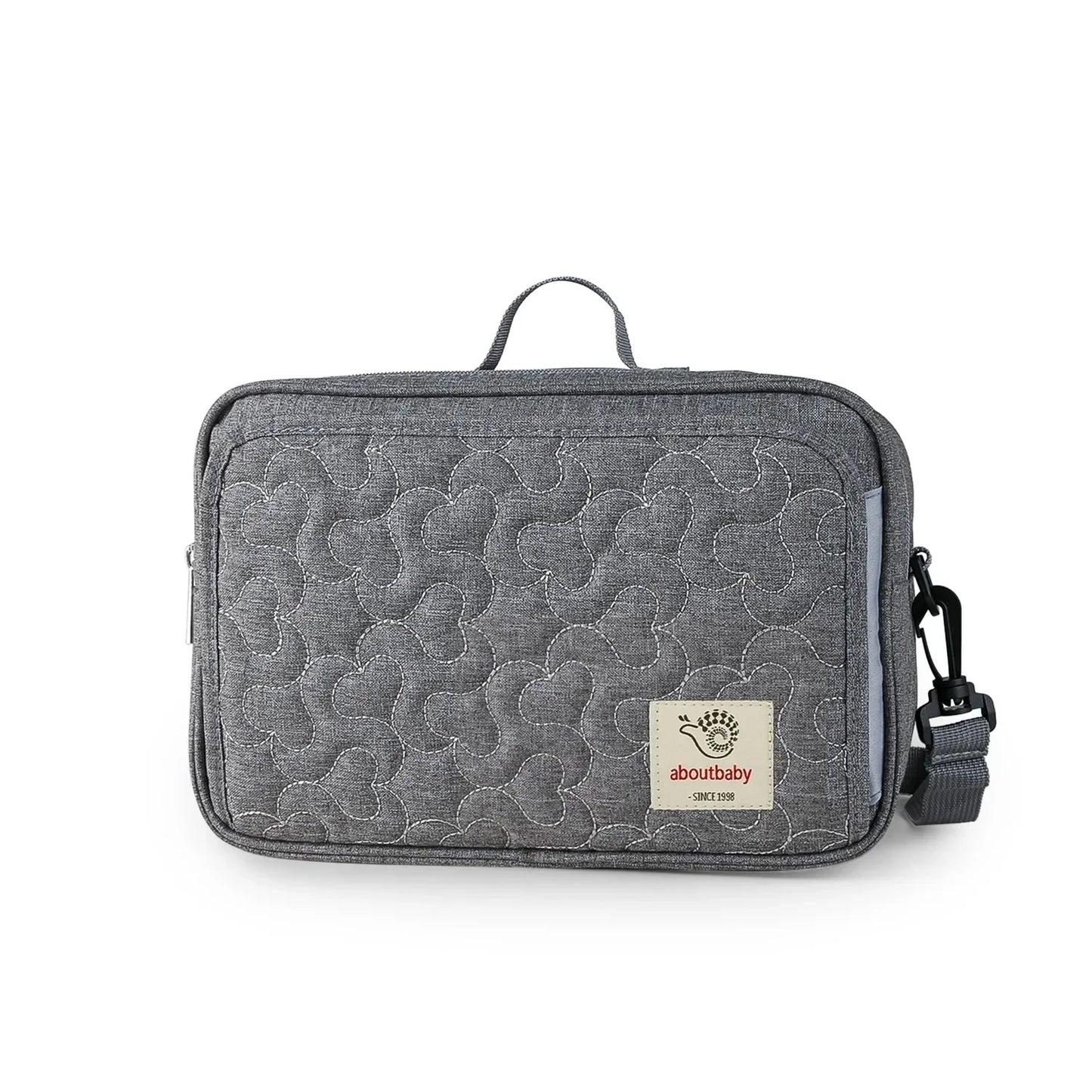 2024 Mommy with Baby Outdoor Travel New Waterproof Printed Cart Bag Storage Hanging Bag Diaper Bag Mommy Bag